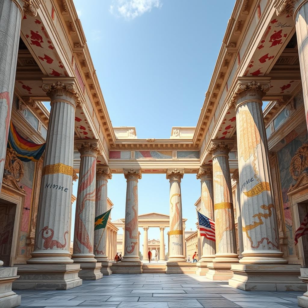 The Role of Color in Ancient Roman Architecture—Beyond White Marble Myths The Role of Color in Ancient Roman Architecture—Beyond White Marble Myths