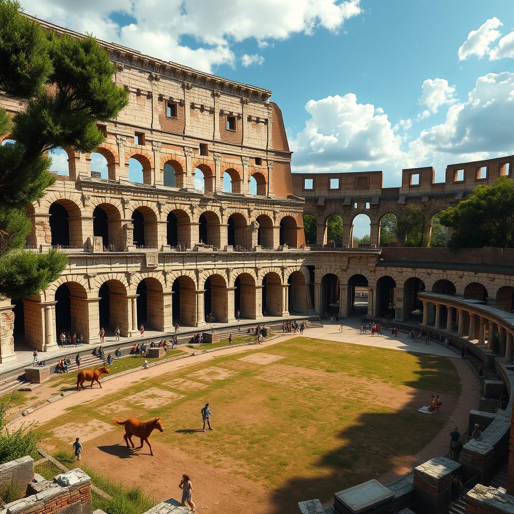 Spectacles Beyond the Colosseum: Animal Hunts, Mock Battles, and Public Entertainment Spectacles Beyond the Colosseum: Animal Hunts, Mock Battles, and Public Entertainment
