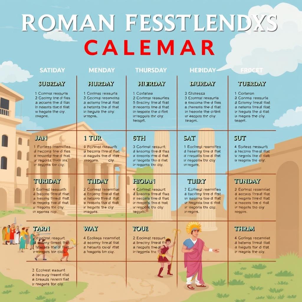 Roman Festivals Calendar: A Month-by-Month Guide to Ancient Celebrations Roman Festivals Calendar: A Month-by-Month Guide to Ancient Celebrations