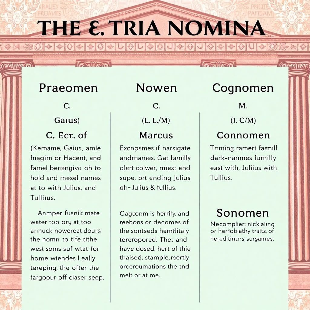 How Did Romans Name Their Children? Naming Conventions Through the Centuries How Did Romans Name Their Children? Naming Conventions Through the Centuries