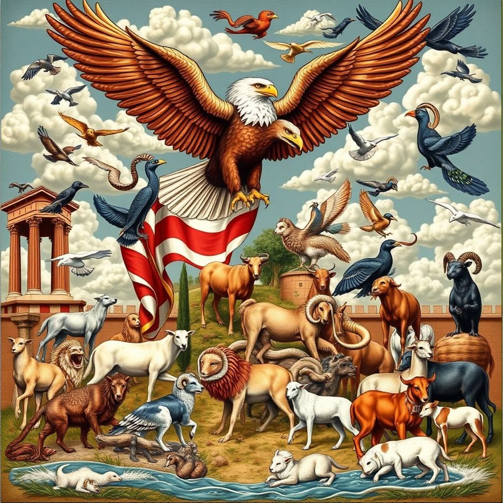 Animal Symbolism in Roman Art and Religion—From Eagles to Wolves Animal Symbolism in Roman Art and Religion—From Eagles to Wolves
