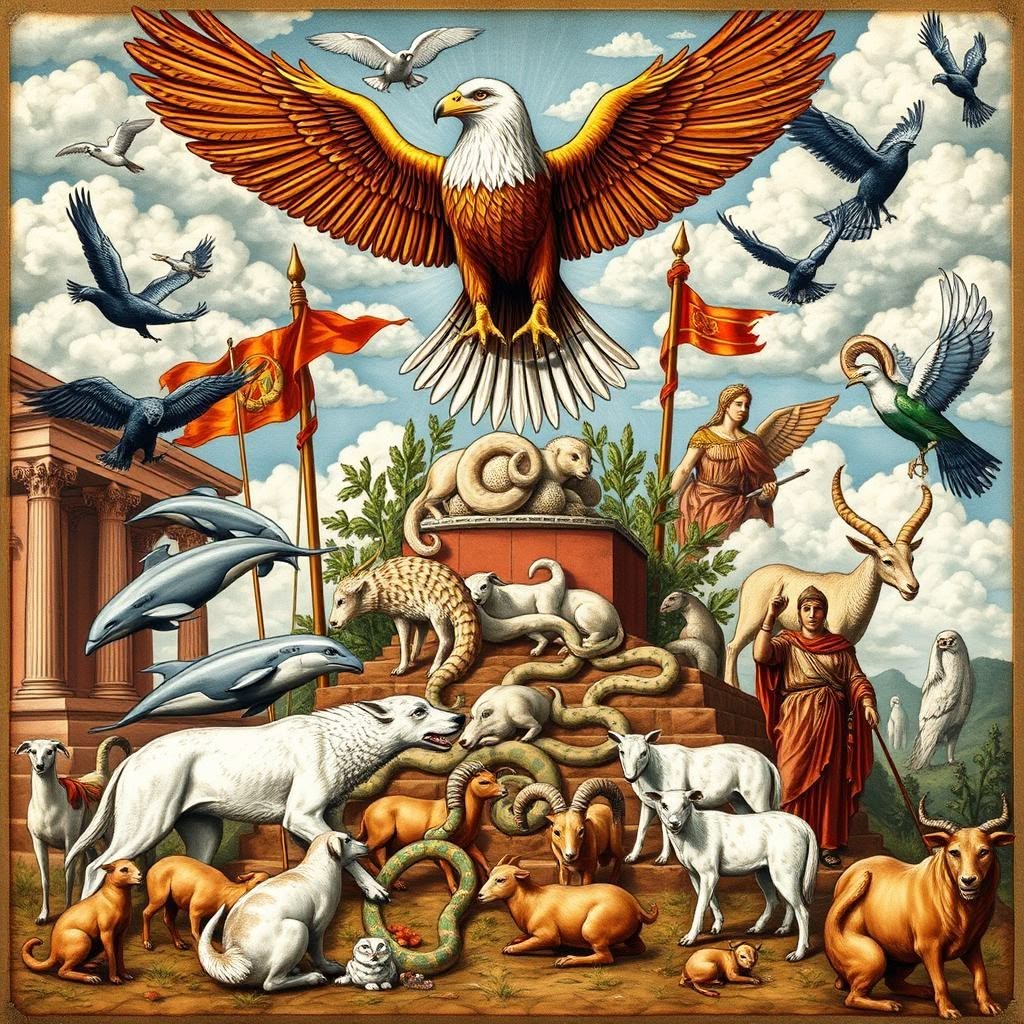 Animal Symbolism in Roman Art and Religion—From Eagles to Wolves Animal Symbolism in Roman Art and Religion—From Eagles to Wolves