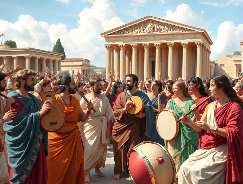 The Role of Music in Roman Society—Instruments, Performances, Festivals The Role of Music in Roman Society—Instruments, Performances, Festivals