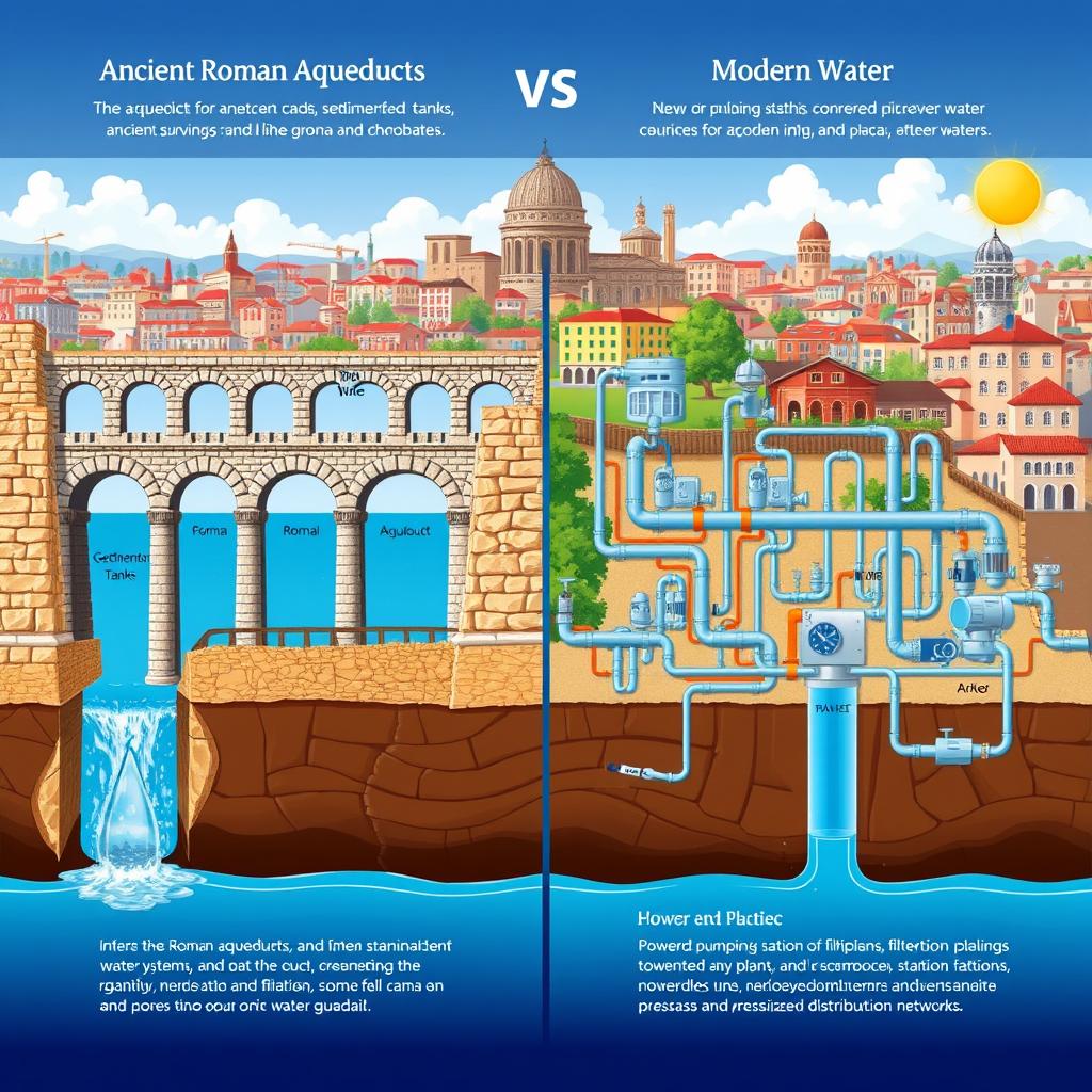 Roman Aqueducts vs. Modern Water Systems: What Can We Learn? Roman Aqueducts vs. Modern Water Systems: What Can We Learn?