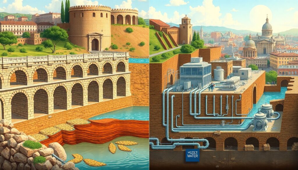 Roman Aqueducts vs. Modern Water Systems: What Can We Learn? Roman Aqueducts vs. Modern Water Systems: What Can We Learn?