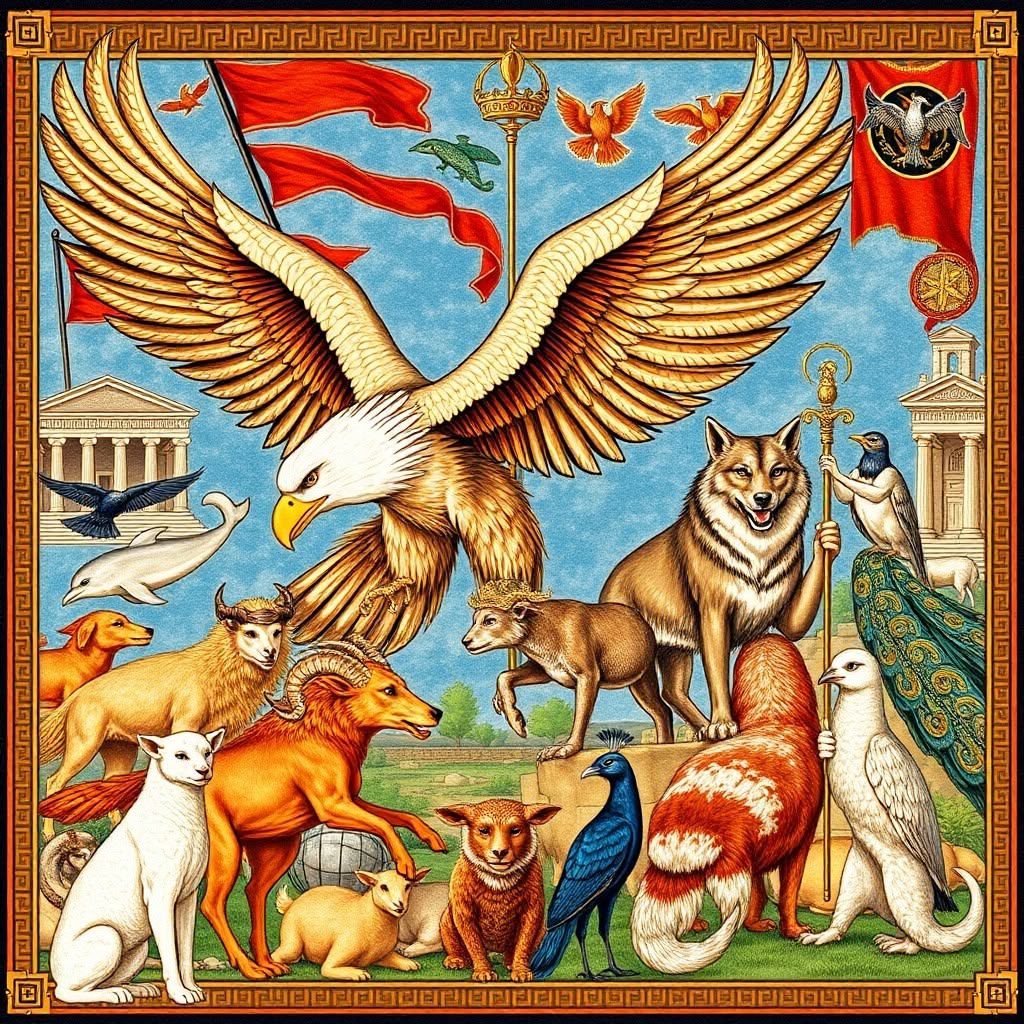 Animal Symbolism in Roman Art and Religion—From Eagles to Wolves Animal Symbolism in Roman Art and Religion—From Eagles to Wolves