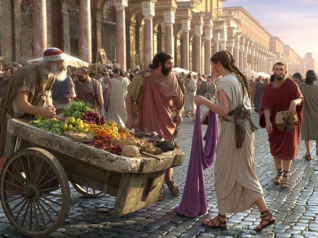 Roman Street Life: Vendors, Beggars, and Public Spaces Unveiled