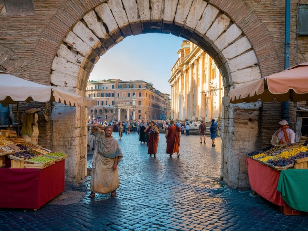 Roman Street Life: Vendors, Beggars, and Public Spaces Unveiled