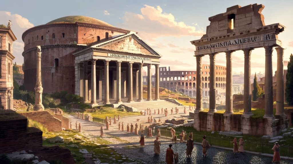 Architectural Symbolism in Roman Temples and Monuments