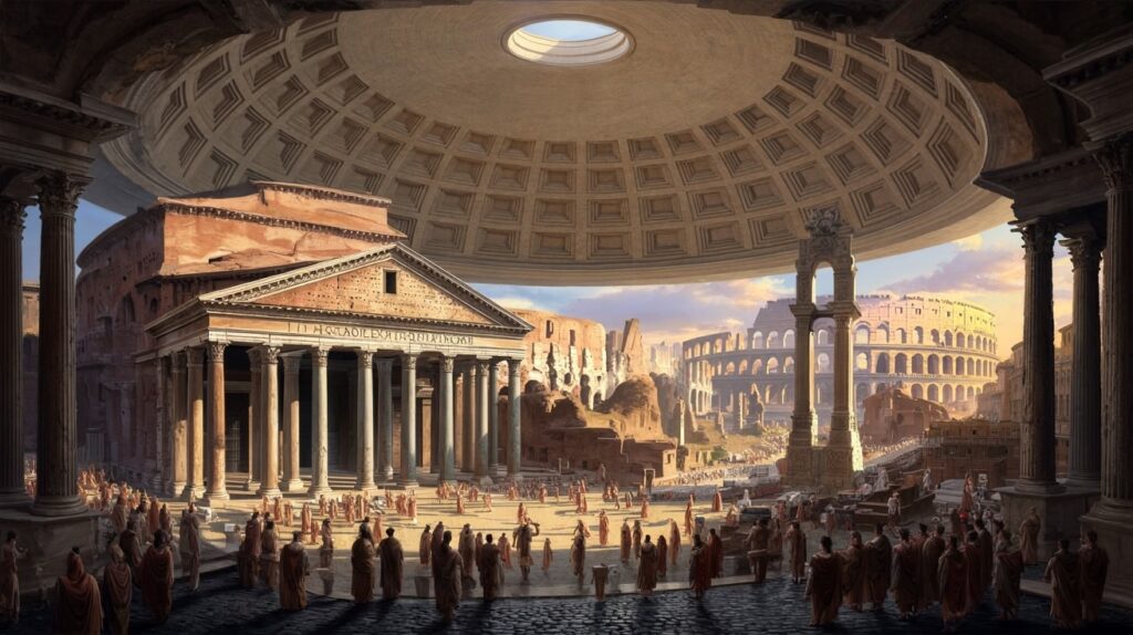 Architectural Symbolism in Roman Temples and Monuments