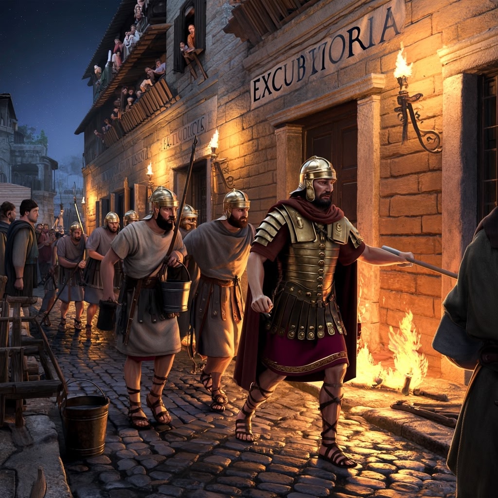 Ancient Roman Fire Brigades: Urban Safety Then and Now Ancient Roman Fire Brigades: Urban Safety Then and Now
