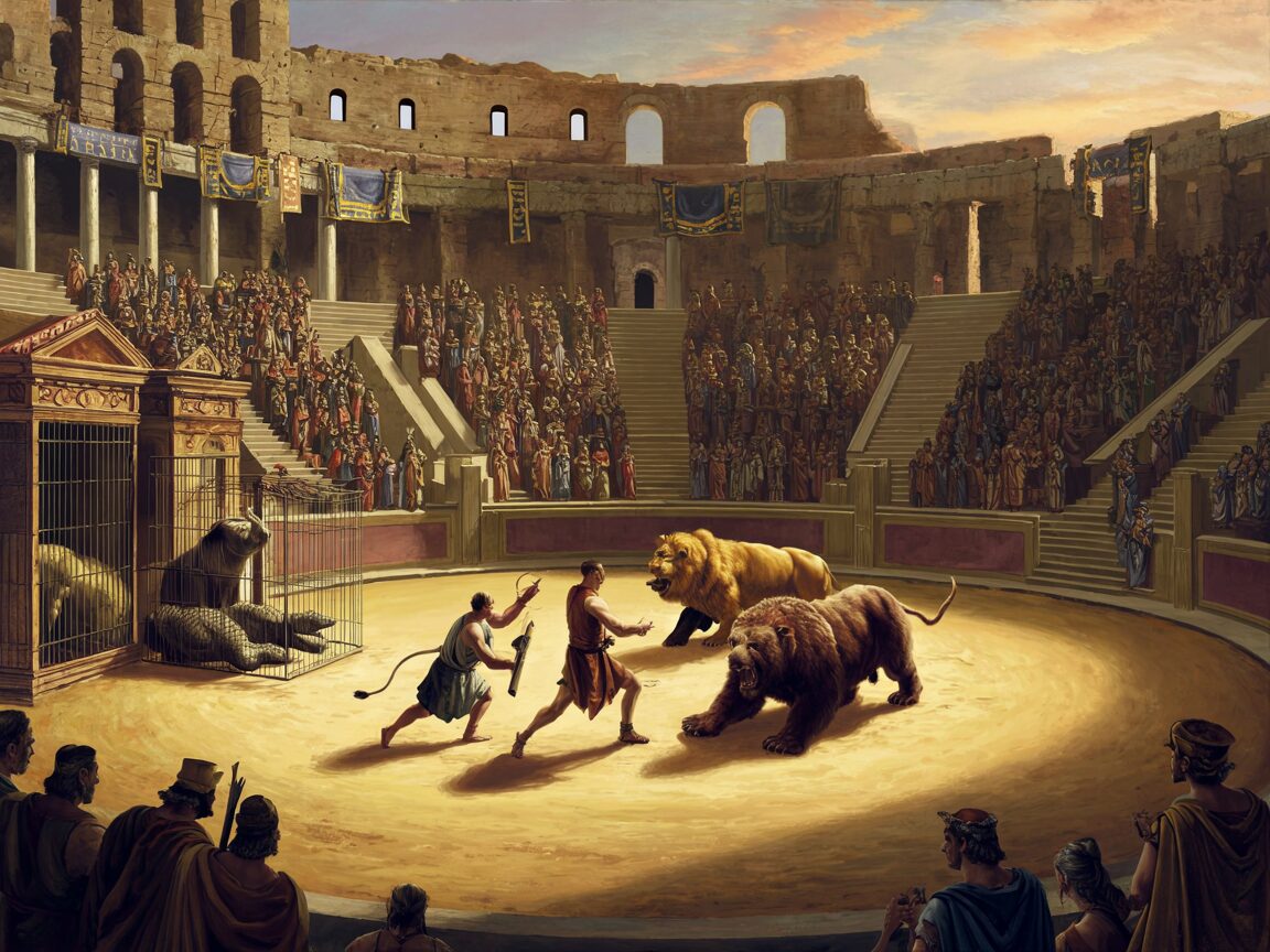 Roman Animal Fights Beyond the Colosseum: Ethics, Spectacle, and Social Control Roman Animal Fights Beyond the Colosseum: Ethics, Spectacle, and Social Control