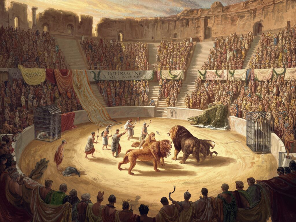 Roman Animal Fights Beyond the Colosseum: Ethics, Spectacle, and Social Control Roman Animal Fights Beyond the Colosseum: Ethics, Spectacle, and Social Control