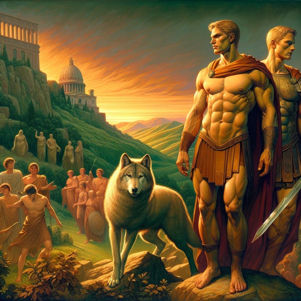 Mythological Heroes: Romulus, Remus, and Aeneas
