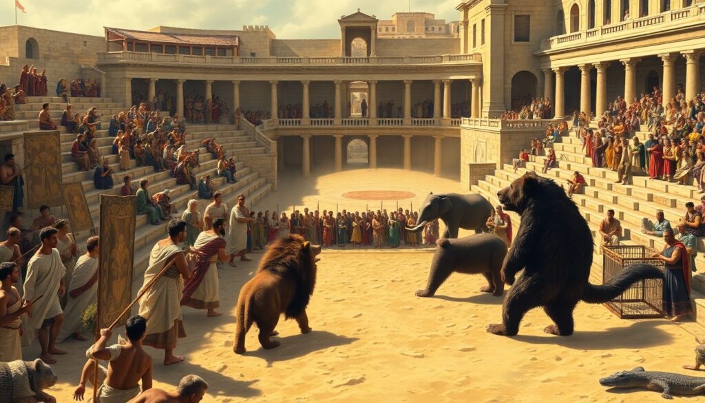 Roman Animal Fights Beyond the Colosseum: Ethics, Spectacle, and Social Control Roman Animal Fights Beyond the Colosseum: Ethics, Spectacle, and Social Control
