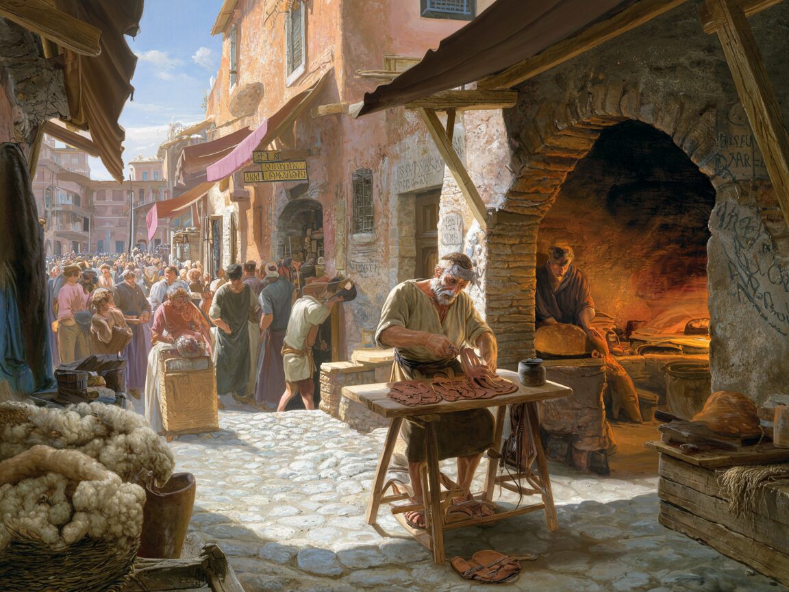 The Forgotten Artisans: How Roman Craftsmen Shaped Urban Life The Forgotten Artisans: How Roman Craftsmen Shaped Urban Life