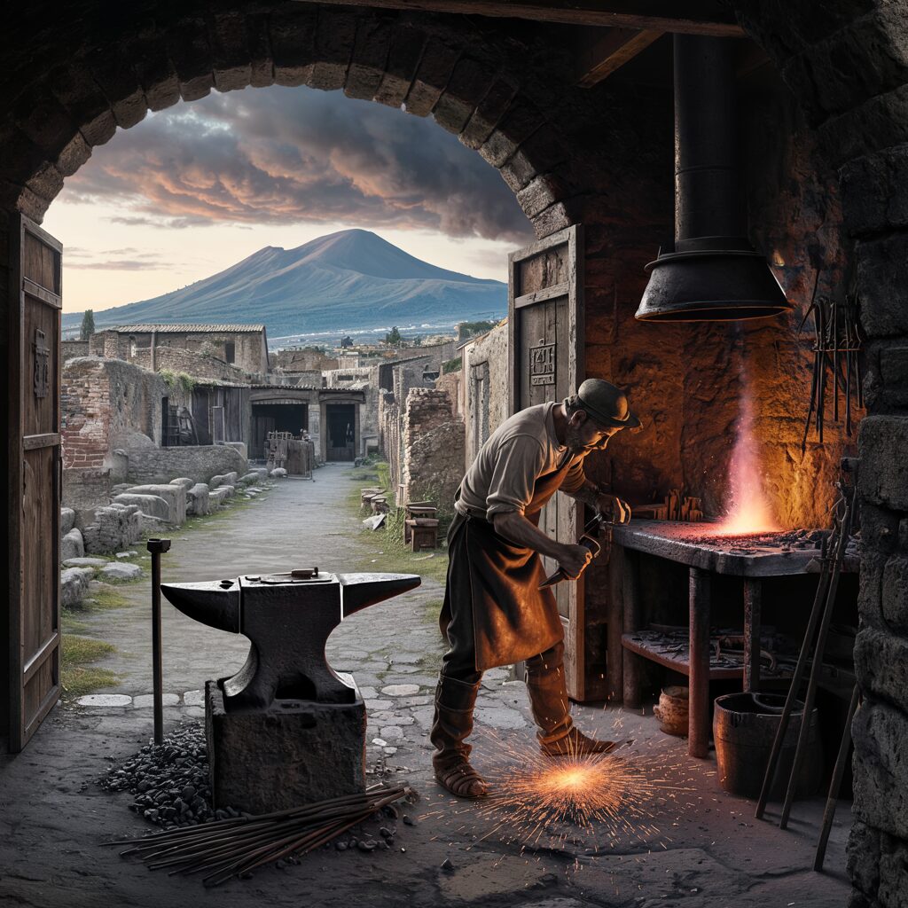 Pompeii’s Blacksmiths and Metalworkers: Daily Life in the Shadows of Vesuvius Pompeii’s Blacksmiths and Metalworkers: Daily Life in the Shadows of Vesuvius