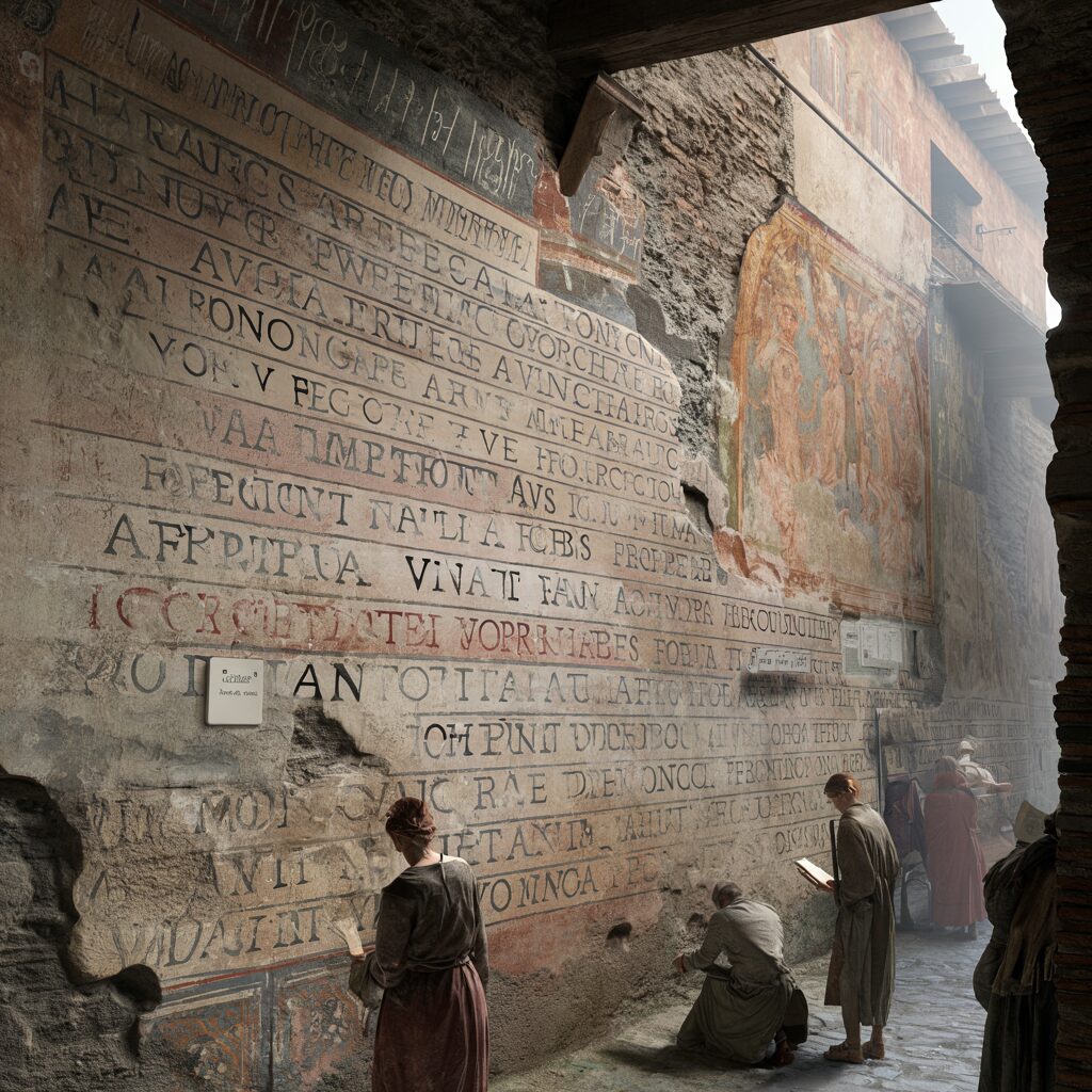 Decoding Ancient Roman Graffiti: Voices from the Streets of Pompeii Decoding Ancient Roman Graffiti: Voices from the Streets of Pompeii
