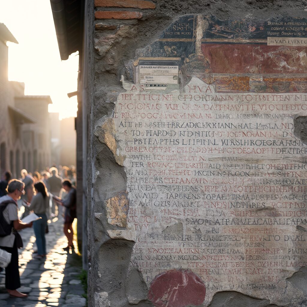 Decoding Ancient Roman Graffiti: Voices from the Streets of Pompeii Decoding Ancient Roman Graffiti: Voices from the Streets of Pompeii