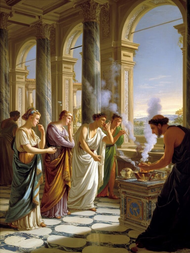 The Role of Perfume and Scent in Roman Society and Seduction Rituals