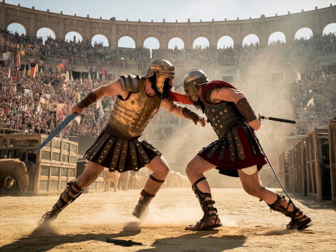 The Economic Impact of Gladiatorial Games on Roman Cities