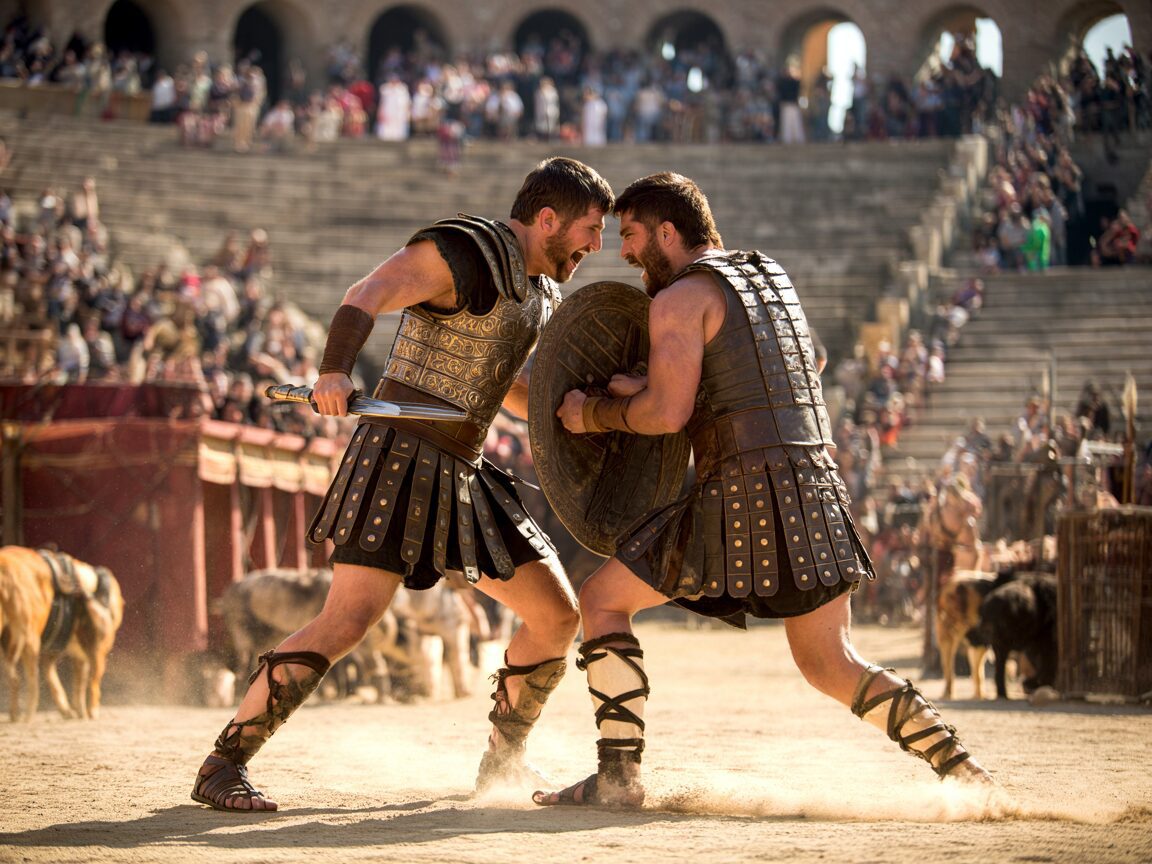 The Economic Impact of Gladiatorial Games on Roman Cities