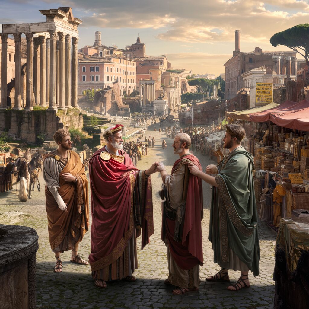 The Social Ladder: How Romans Climbed (or Fell) Through Patronage Networks