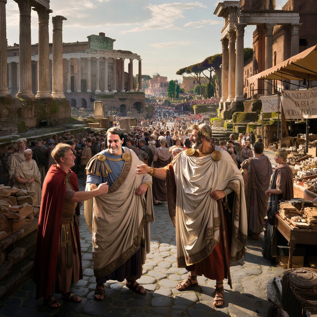 The Social Ladder: How Romans Climbed (or Fell) Through Patronage Networks