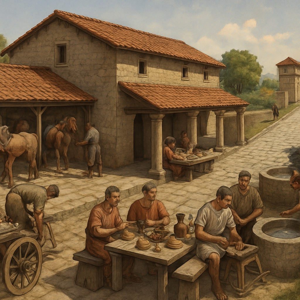 Roman Roadside Inns: Hospitality, Travel Hazards, and Daily Life on the Via Appia Roman Roadside Inns: Hospitality, Travel Hazards, and Daily Life on the Via Appia