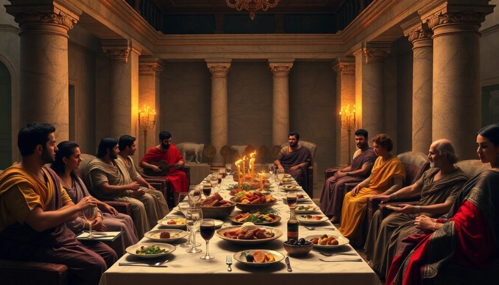 Dining with Emperors: The Etiquette and Rituals of Roman Banquets