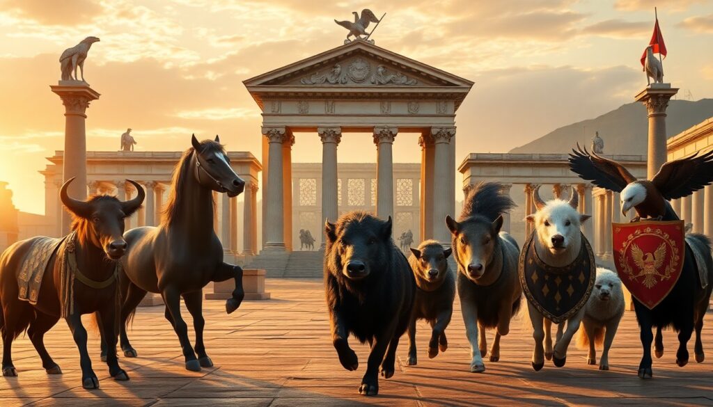Animal Symbolism in Roman Mythology Beyond Wolves and Eagles