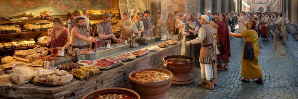 Unveiling Roman Street Food: The Original Fast Food Culture