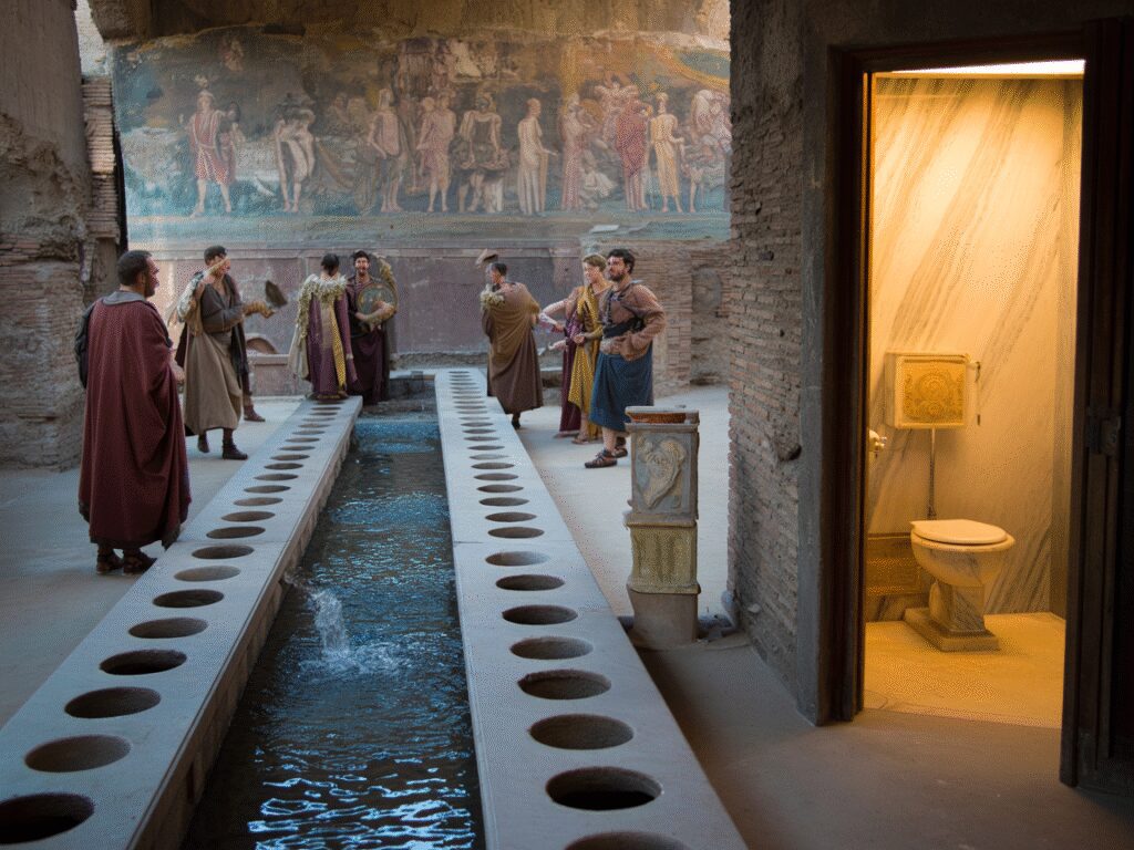 Roman Public Toilets and Hygiene: Social Spaces Beyond Bathhouses Roman Public Toilets and Hygiene: Social Spaces Beyond Bathhouses