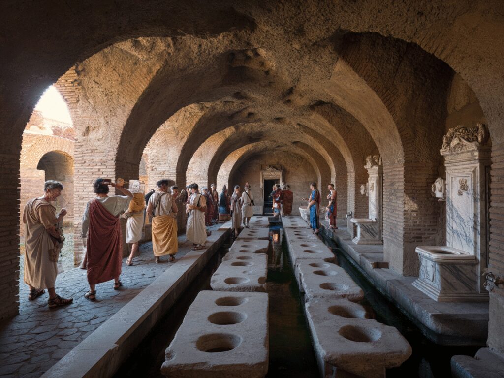 Roman Public Toilets and Hygiene: Social Spaces Beyond Bathhouses Roman Public Toilets and Hygiene: Social Spaces Beyond Bathhouses