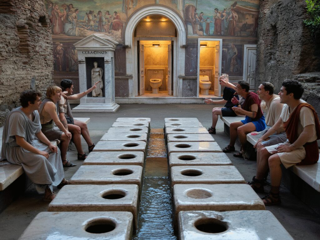 Roman Public Toilets and Hygiene: Social Spaces Beyond Bathhouses Roman Public Toilets and Hygiene: Social Spaces Beyond Bathhouses