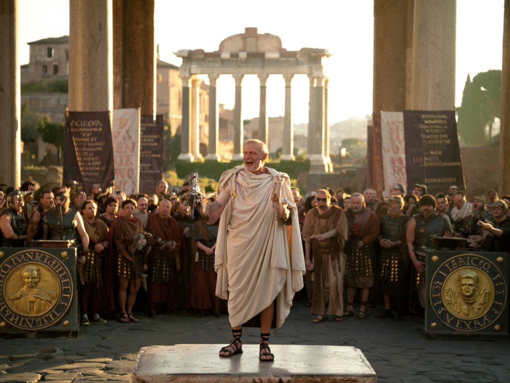 Ancient Roman Disinformation: Manipulating Public Opinion Before Social Media