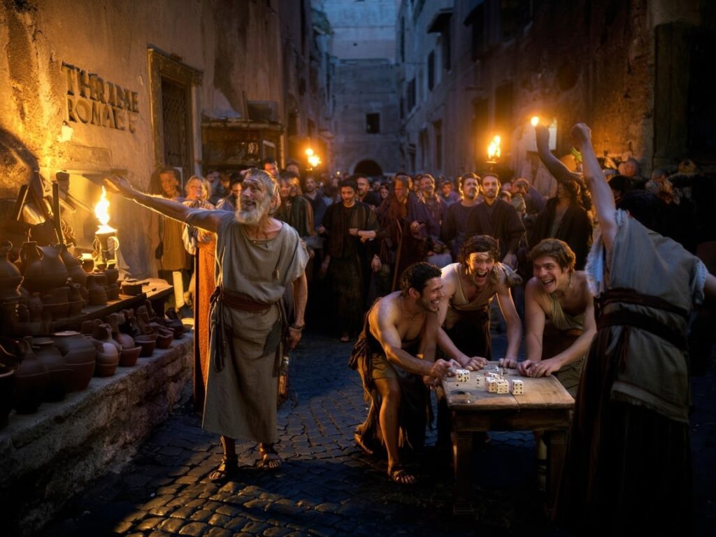 Roman Nightlife: Taverns, Gambling, and Urban Legends After Dark Roman Nightlife: Taverns, Gambling, and Urban Legends After Dark