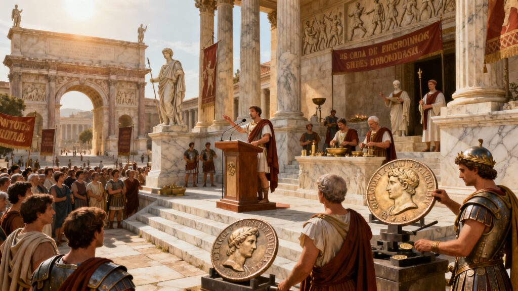Ancient Roman Disinformation: Manipulating Public Opinion Before Social Media