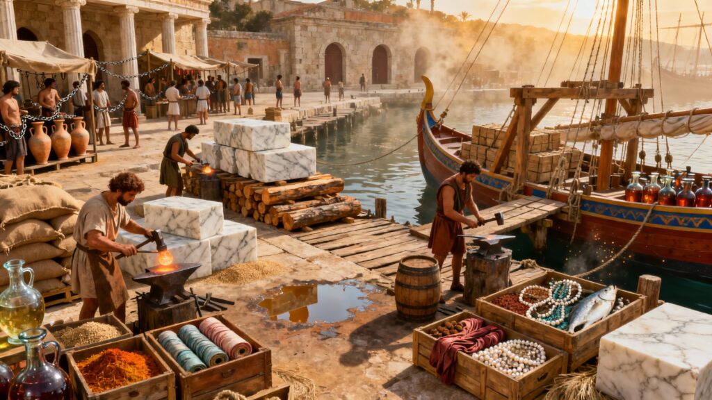 Ancient Rome’s Hidden Exports: Trade Beyond Wine and Olive Oil Ancient Rome’s Hidden Exports: Trade Beyond Wine and Olive Oil