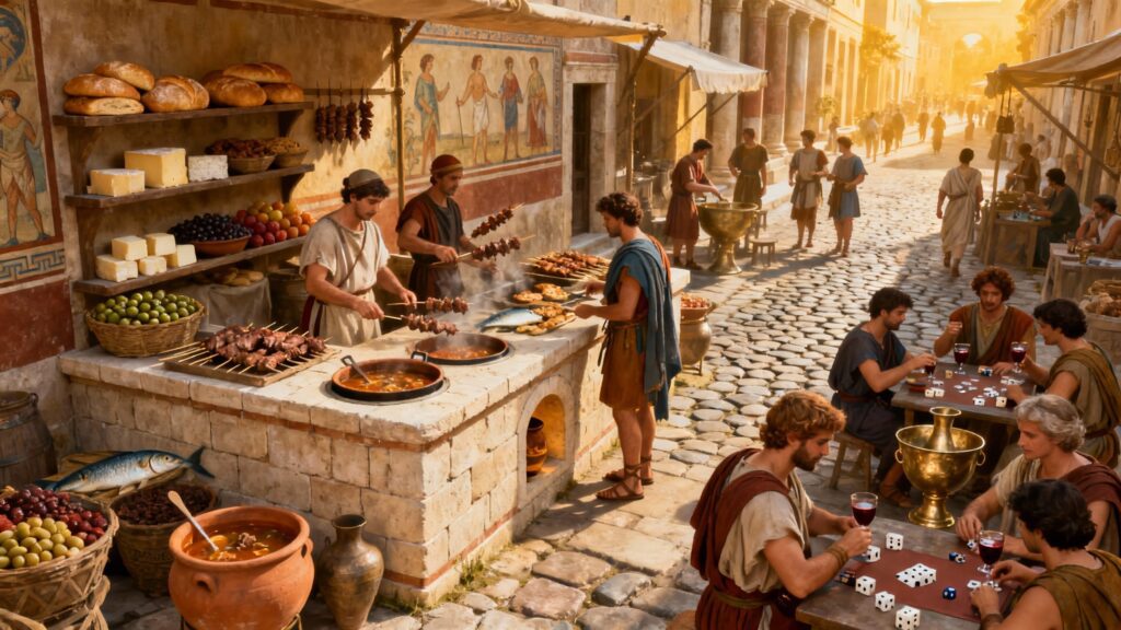 Unveiling Roman Street Food: The Original Fast Food Culture