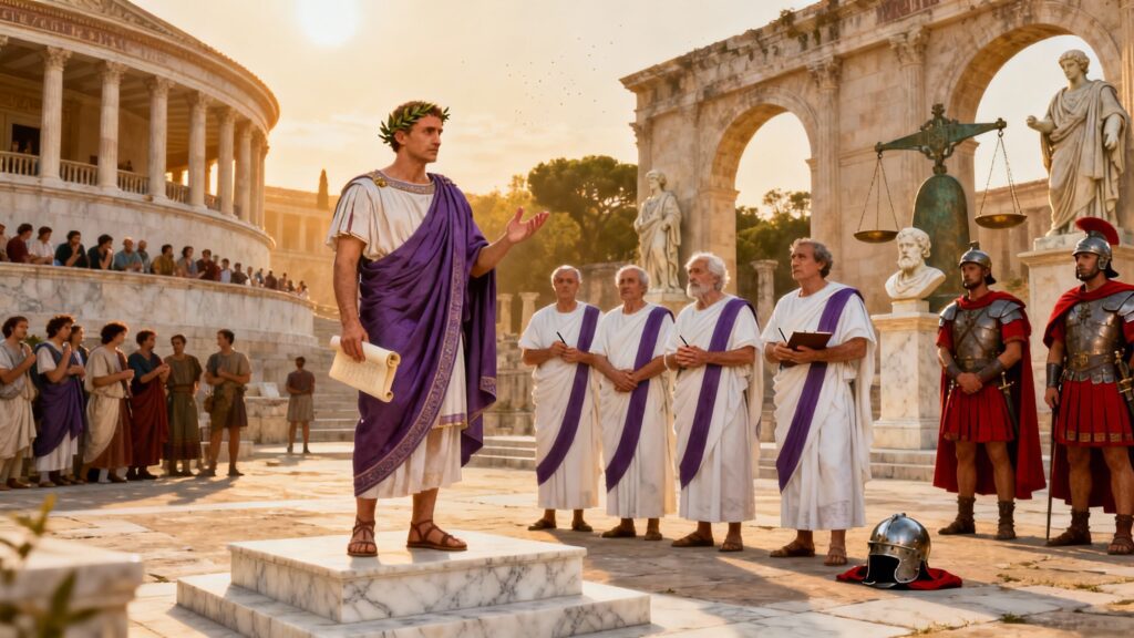 The Role of the Princeps: Balancing Republican Traditions with Imperial Power in Early Rome