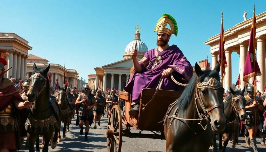 Roman Triumphs: Celebrating Military Victories in the Streets of Rome