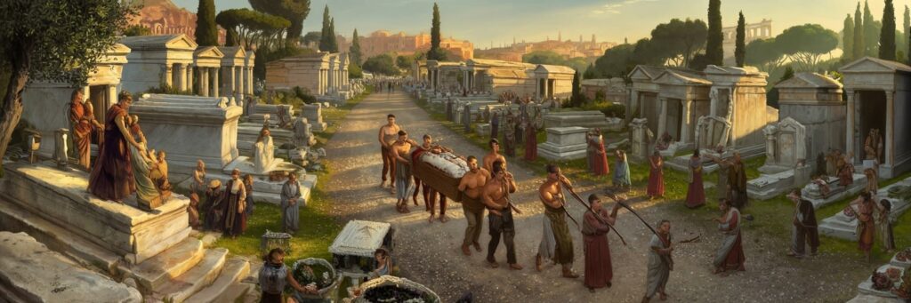 Roman Cemeteries as Community Hubs: Mourning, Memory, and Social Rituals Roman Cemeteries as Community Hubs: Mourning, Memory, and Social Rituals