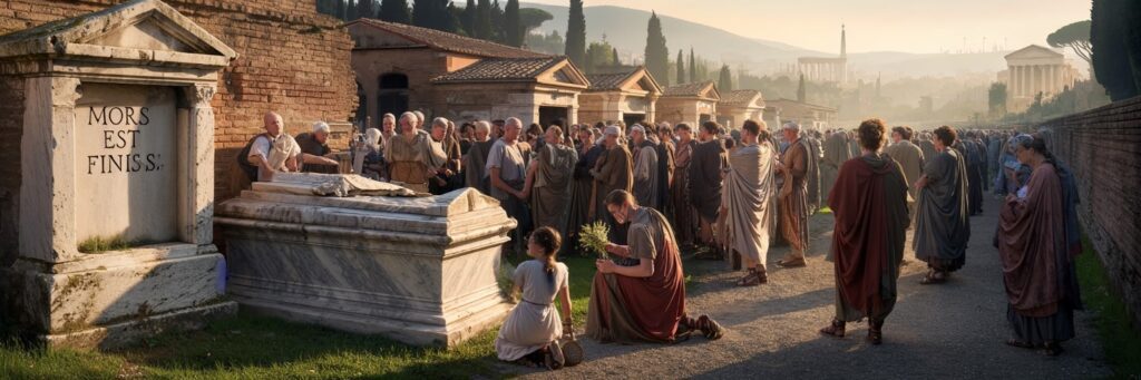 Roman Cemeteries as Community Hubs: Mourning, Memory, and Social Rituals Roman Cemeteries as Community Hubs: Mourning, Memory, and Social Rituals