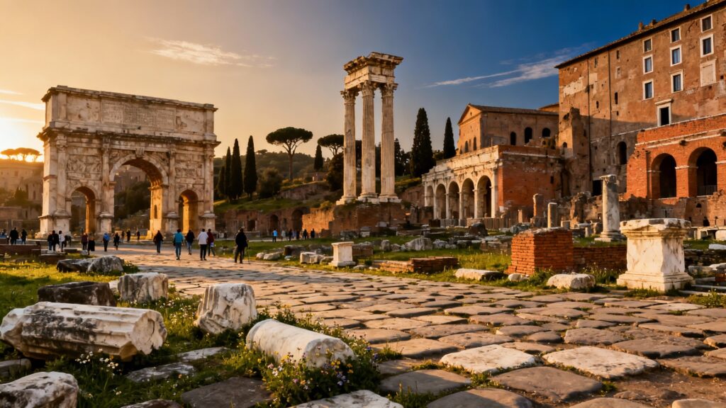 The Evolution of the Roman Forum as a Political Stage Through Centuries