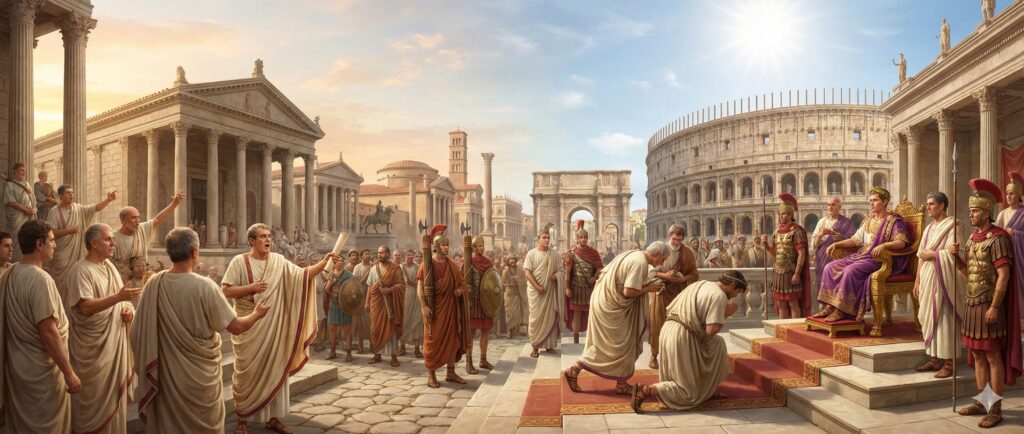 From Republic to Empire: The Changing Role of Roman Lawmakers From Republic to Empire: The Changing Role of Roman Lawmakers